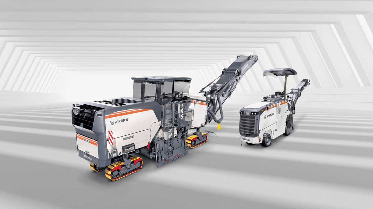 Wirtgen cold milling machines